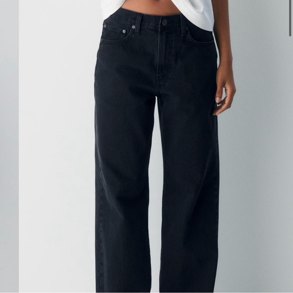 Denim Forum Iggy Lo-Rise Baggy Jean Size 24 Aritzia